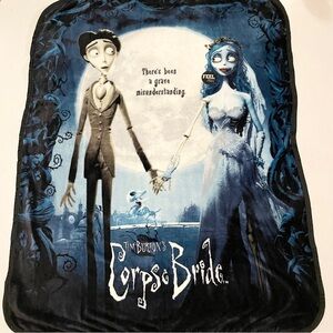 Tim Burton’s Corpse Bride Plush Throw Fleece Blanket The Northwest Group
